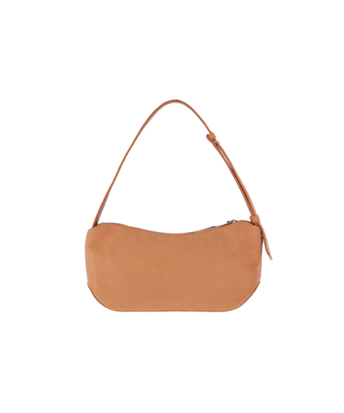 SEMICODE(セミコード)の「groove middle bag - suede camel(メッセンジャーバッグ・レディース・その他・FREE)」の4枚目の写真
