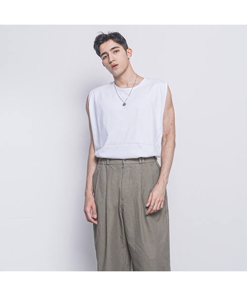 THE-ABON(エイボン)の「メンズレイヤードタンクトップホワイト(Tシャツ/カットソー・メンズ・その他・FREE)」の3枚目の写真