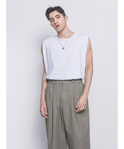 THE-ABON(エイボン)の「メンズレイヤードタンクトップホワイト(Tシャツ/カットソー・メンズ・その他・FREE)」の5枚目の写真