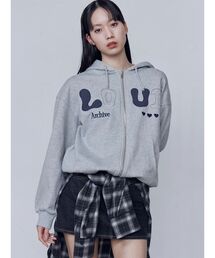 EMODA | ロゴパッチオーバーフーディ(パーカー)