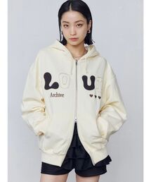 EMODA | ロゴパッチオーバーフーディ(パーカー)