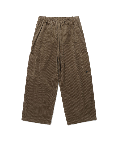 NICE GHOST CLUB(ナイスゴーストクラブ)の「CORDUROY PARACHUTE PANTS_BROWN(NG2EFUPA13A)(その他パンツ・レディース・ブラウン・M/L/S)」の2枚目の写真