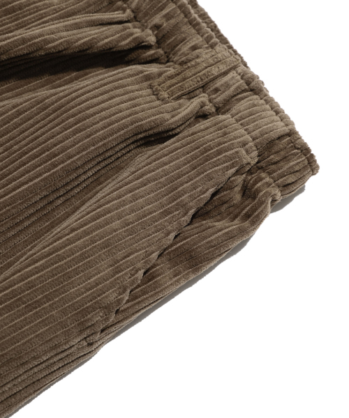 NICE GHOST CLUB(ナイスゴーストクラブ)の「CORDUROY PARACHUTE PANTS_BROWN(NG2EFUPA13A)(その他パンツ・レディース・ブラウン・M/L/S)」の4枚目の写真