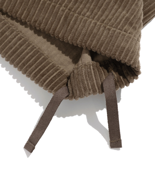 NICE GHOST CLUB(ナイスゴーストクラブ)の「CORDUROY PARACHUTE PANTS_BROWN(NG2EFUPA13A)(その他パンツ・レディース・ブラウン・M/L/S)」の6枚目の写真