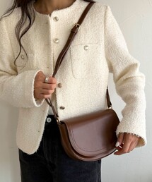 fredy emue | フラップラウンドポシェット(ショルダーバッグ)