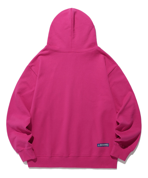 ISTKUNST（イストクンスト）の「G&C STAR VINTAGE HOOD ZIP UP_DEEP PINK(IK2ESMM483A)（パーカー・レディース・その他・L）」の2枚目の写真