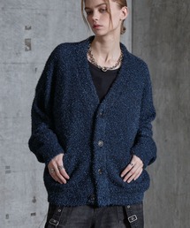 【SERACE】Tweed like mix color v-neck cardigan / ツイードライクミックスカラーVネックカーディガン