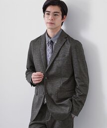 THE SHOP TK （ザ ショップ ティーケー ）の「【動きやすい、快適ビジネスジャケット】TRジャージ ジャケット　セットアップ可/洗濯機OK/ストレッチ（テーラードジャケット）」