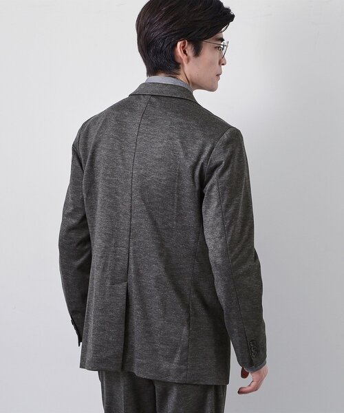 THE SHOP TK (ザ ショップ ティーケー )の「【動きやすい、快適ビジネスジャケット】TRジャージ ジャケット セットアップ可/洗濯機OK/ストレッチ(テーラードジャケット・メンズ・グレー/ネイビー/ネイビー系1/チャコールグレー・01/04/03/02)」の11枚目の写真