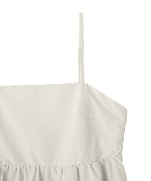 earth music&ecology（アースミュージックアンドエコロジー）の「バルーンキャミワンピース（ワンピース・レディース・ホワイト系その他2/ブラック・FREE）」の13枚目の写真