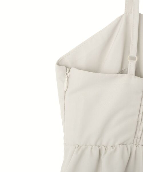 earth music&ecology（アースミュージックアンドエコロジー）の「バルーンキャミワンピース（ワンピース・レディース・ホワイト系その他2/ブラック・FREE）」の16枚目の写真