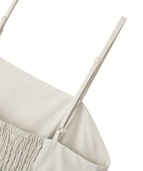 earth music&ecology（アースミュージックアンドエコロジー）の「バルーンキャミワンピース（ワンピース・レディース・ホワイト系その他2/ブラック・FREE）」の17枚目の写真