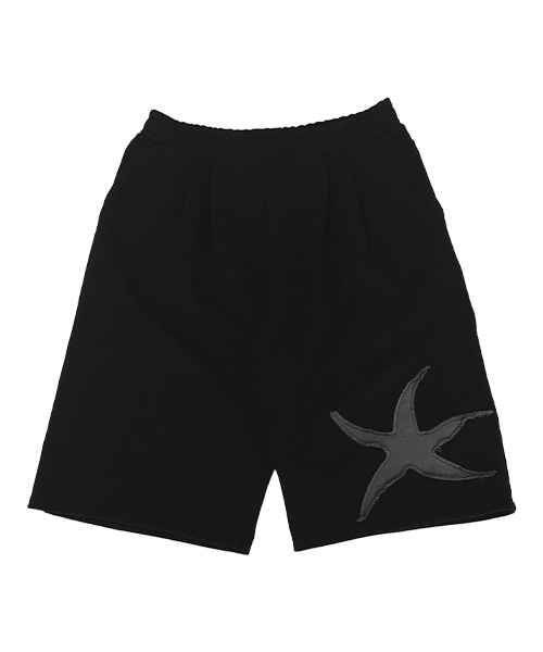 THECOLDESTMOMENT（ザコールデストモーメント）の「TCM starfish half sweat pants (black)（その他パンツ・メンズ・その他・M/L/XL）」の2枚目の写真