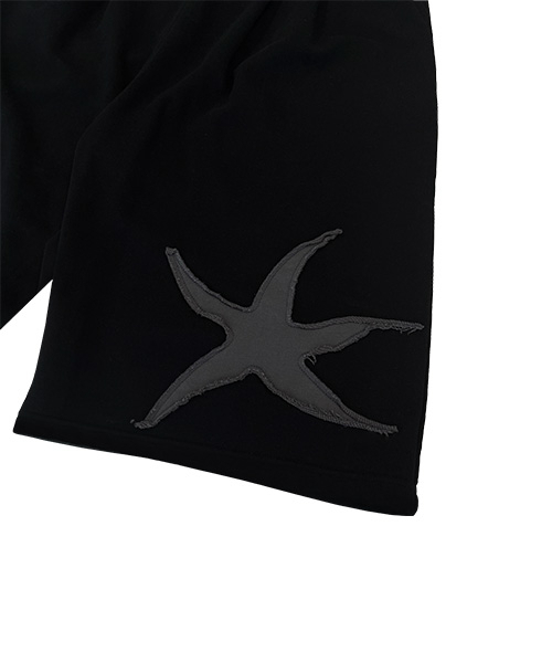 THECOLDESTMOMENT（ザコールデストモーメント）の「TCM starfish half sweat pants (black)（その他パンツ・メンズ・その他・M/L/XL）」の4枚目の写真
