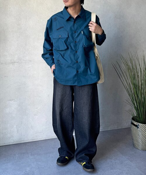 CPCM（シーピーシーエム）の「シームタックカーブデニム（デニムパンツ・メンズ・ブラック/ネイビー/ブルー/ブラウン・MEDIUM/LARGE）」の10枚目の写真