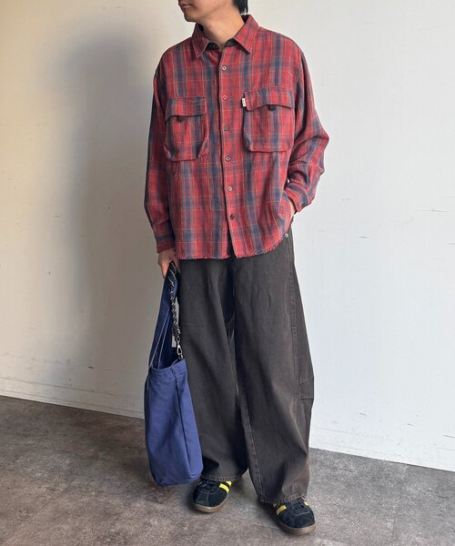 CPCM（シーピーシーエム）の「シームタックカーブデニム（デニムパンツ・メンズ・ブラック/ネイビー/ブルー/ブラウン・MEDIUM/LARGE）」の16枚目の写真