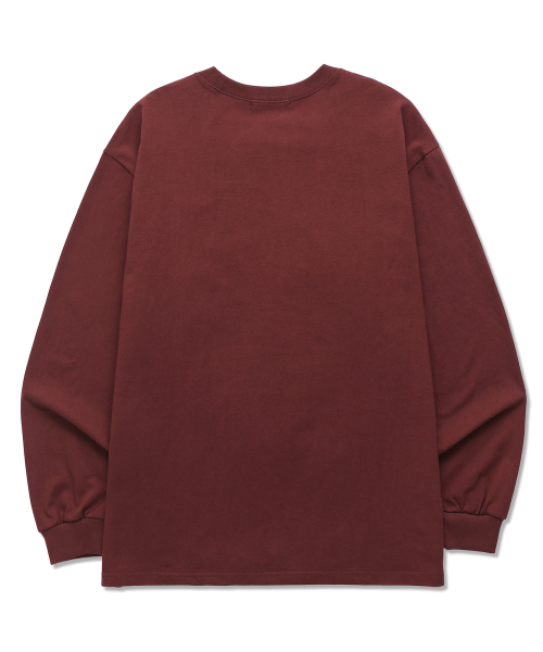 VANNWORKS(バンワークス)の「STREET ORDER ロングスリーブ (VLS0212) バーガンディ(Tシャツ/カットソー・レディース・その他・S/M/L/XL/XXL)」の5枚目の写真