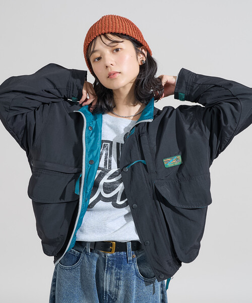 フリークスストア フォックスファイヤー レディース ナイロンジャケット Foxfire × FREAK'S STORE/フォックスファイヤー 別注 New Destination