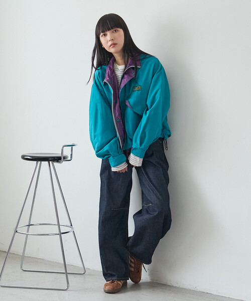 FREAK'S STORE(フリークスストア)の「<新色追加>Foxfire × FREAK'S STORE/フォックスファイヤー 別注 New Destination Jacket Women's/ニュー デスティネーション ジャケット(ナイロンジャケット・レディース・ナチュラル/ピンク/ブラック/ベージュ・フリ-)」の5枚目の写真