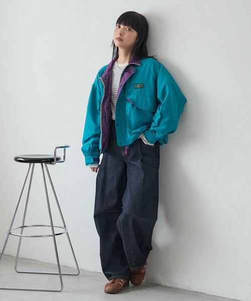FREAK'S STORE(フリークスストア)の「<新色追加>Foxfire × FREAK'S STORE/フォックスファイヤー 別注 New Destination Jacket Women's/ニュー デスティネーション ジャケット(ナイロンジャケット・レディース・ナチュラル/ピンク/ブラック/ベージュ・フリ-)」の9枚目の写真