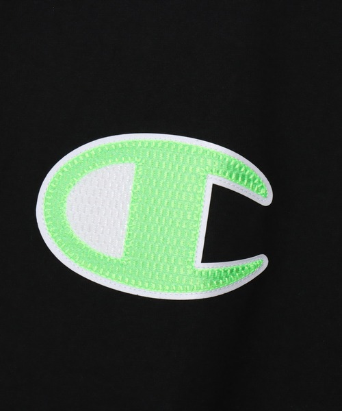 Champion（チャンピオン）の「【Champion/チャンピオン】メンズ アクションスタイル ショートスリーブTシャツ（Tシャツ/カットソー・メンズ・ブラック×イエロー/ホワイト×イエロー/ブラック×グリーン/ホワイト×グリーン・XX-LARGE/X-LARGE/MEDIUM/LARGE）」の21枚目の写真