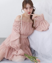 one after another NICE CLAUP | ティアードミニワンピース(ワンピース)