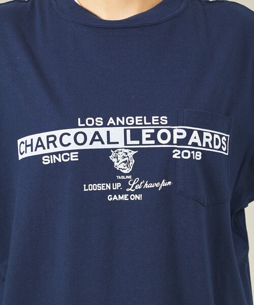 AMERICANA(アメリカーナ)の「【Americana/アメリカーナ×ORIGINAL Charcoal/オリジナル チャコール】Leopards Print T/プリント/Tシャツ/コラボ【WEB限定】(Tシャツ/カットソー・レディース・ホワイト/ネイビー・フリー)」の12枚目の写真