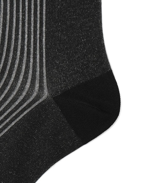 UMBRO（アンブロ）の「(UMBRO HOUSE)SHEER SOCCER SOX（ソックス/靴下・レディース・ブラック/ホワイト・ONE SIZE）」の11枚目の写真