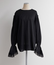 ダブルストレッチレースカットソー（Tシャツ/カットソー）｜PUAL CE