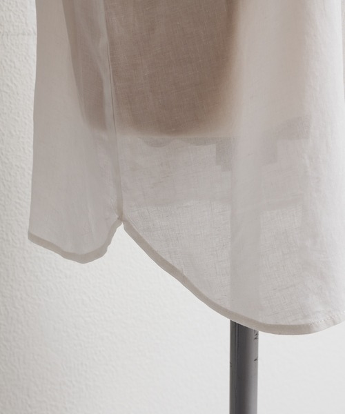 PUAL CE CIN（ピュアルセシン）の「フレアレースカフスブラウス（シャツ/ブラウス・レディース・ブラック/オフホワイト・FREE）」の15枚目の写真