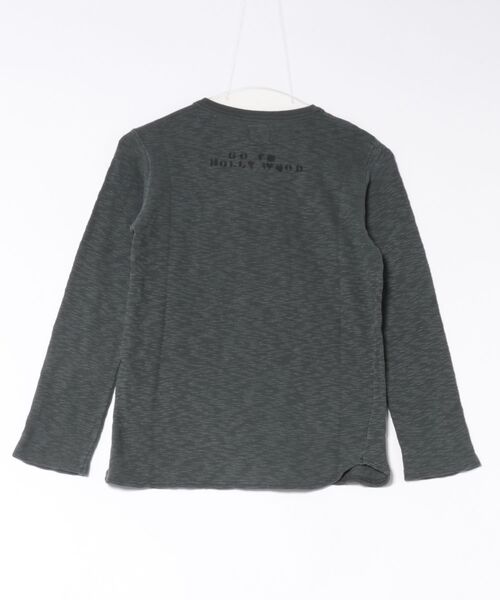 GO TO HOLLYWOOD（ゴートゥーハリウッド）の「Gara-bou-like Long Sleeve Tee（Tシャツ/カットソー・レディース・ホワイト/ブラック・L/M）」の3枚目の写真