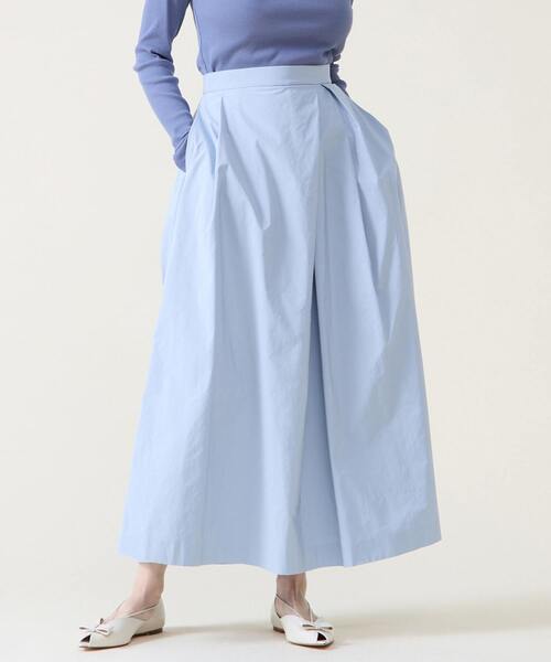 Tiara(ティアラ)の「アシンメトリータックスカート(スカート・レディース・ピンク/サックスブルー/ライトベージュ・3/2)」の1枚目の写真