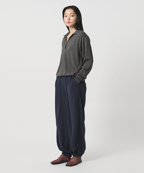 MARW UNITED ARROWS(マルゥ ユナイテッドアローズ)の「<MARW UNITED ARROWS>スキッパー ロングスリーブ ニット(ニット/セーター・レディース・オフホワイト/ダークグレー/ネイビー・FREE)」の4枚目の写真