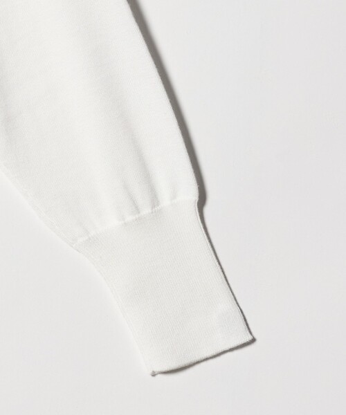 MARW UNITED ARROWS(マルゥ ユナイテッドアローズ)の「<MARW UNITED ARROWS>スキッパー ロングスリーブ ニット(ニット/セーター・レディース・オフホワイト/ダークグレー/ネイビー・FREE)」の17枚目の写真