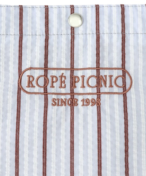 ROPE' PICNIC（ロペピクニック）の「ストライプビッグトートバッグ/2WAY・A4対応（トートバッグ・レディース・ブルー系その他4/ピンク系その他2/ベージュ系その他・FREE）」の6枚目の写真