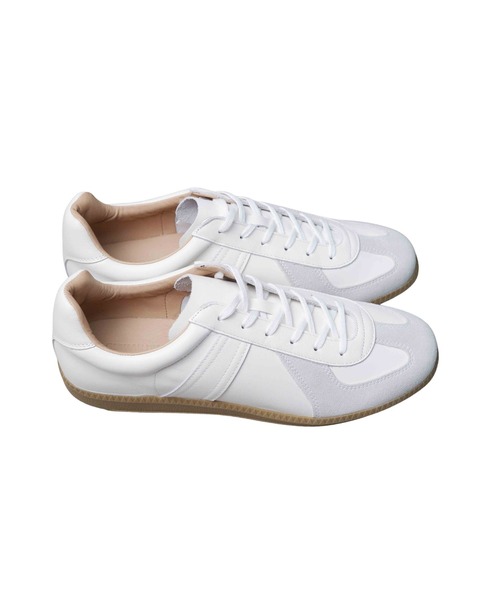 GERMAN TRAINER(ジャーマントレーナー)の「●GERMAN TRAINER●ジャーマントレーナー/レザースニーカー(スニーカー・メンズ・ホワイト/ブラック・44/43/42/41/40)」の13枚目の写真