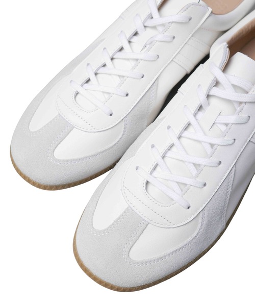 GERMAN TRAINER(ジャーマントレーナー)の「●GERMAN TRAINER●ジャーマントレーナー/レザースニーカー(スニーカー・メンズ・ホワイト/ブラック・44/43/42/41/40)」の14枚目の写真