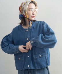 lodie（ロディ）の「ノーカラーデニムジャケット（デニムジャケット）」