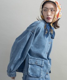 lodie（ロディ）の「ノーカラーデニムジャケット（デニムジャケット）」