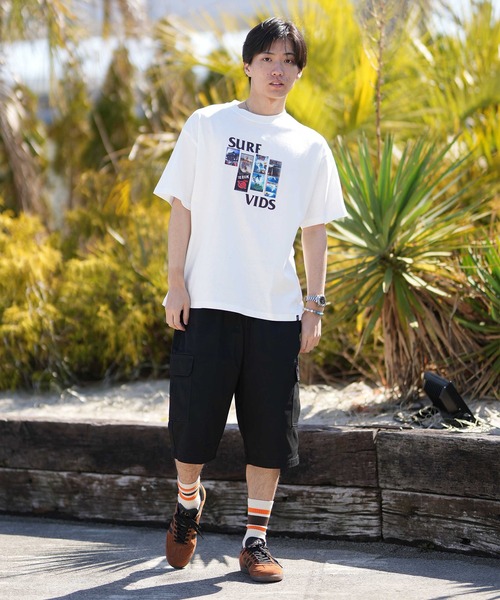 lost(ロスト)の「lost/ロスト メンズ 半袖 Tシャツ SURF VIDS TEE LM6S-2115(Tシャツ/カットソー・メンズ・ブラック/ホワイト・XL/L/M)」の6枚目の写真