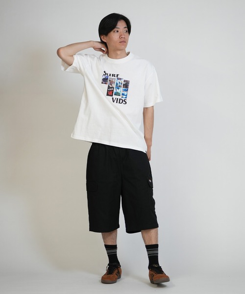 lost(ロスト)の「lost/ロスト メンズ 半袖 Tシャツ SURF VIDS TEE LM6S-2115(Tシャツ/カットソー・メンズ・ブラック/ホワイト・XL/L/M)」の8枚目の写真