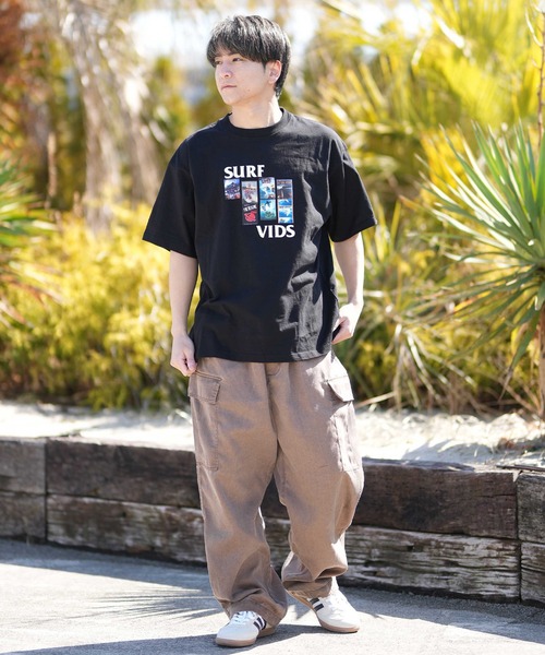 lost(ロスト)の「lost/ロスト メンズ 半袖 Tシャツ SURF VIDS TEE LM6S-2115(Tシャツ/カットソー・メンズ・ブラック/ホワイト・XL/L/M)」の12枚目の写真