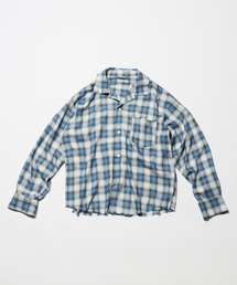 JOURNAL STANDARD relume | レーヨン アンカット フリンジ チェックシャツ(シャツ/ブラウス)
