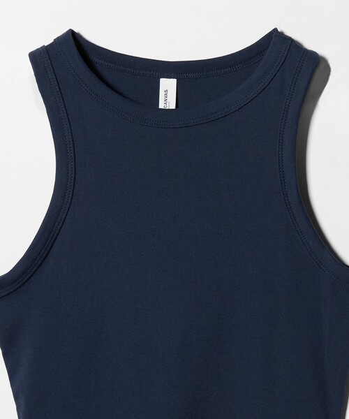 California General Store（California General Store）の「＜BELLA＋CANVAS＞リブ タンクトップ / ウィメンズ（タンクトップ・レディース・ネイビー/ホワイト/ブラック・M/S）」の8枚目の写真