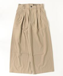 my beautiful landlet | 【my beautiful landlet】 HIGH-TWIST TWILL SIDE TUCK WIDE PANTS(その他パンツ)