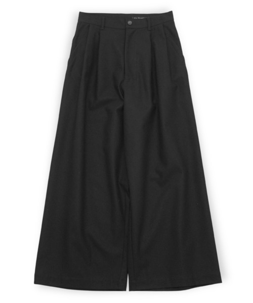 my beautiful landlet(マイビューティフルランドレット)の「【my beautiful landlet】 HIGH-TWIST TWILL SIDE TUCK WIDE PANTS(その他パンツ・メンズ・ベージュ/ネイビー/ブラック・1/2/0)」の19枚目の写真