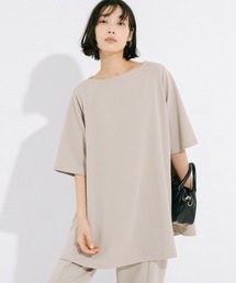 coca(coca) | エンボスボートネックチュニック(チュニック)