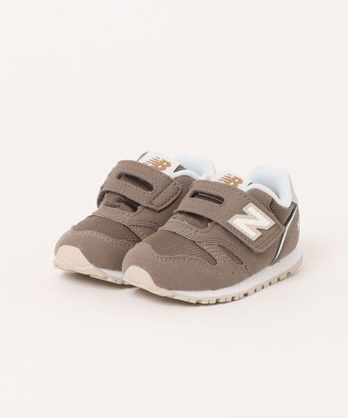 NEW BALANCE（ニューバランス）の「《New Balance》I373（スニーカー・キッズ・ブラウン/イエロー/ピンク・16.5cm/12.0cm/12.5cm/13.0cm/13.5cm/14.0cm/14.5cm/15.0cm/15.5cm/16.0cm）」の2枚目の写真