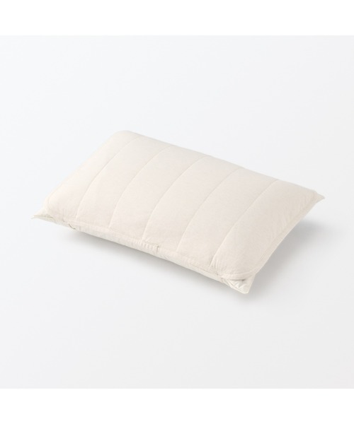 ひんやり綿 紐タイプ まくらパッド 43×63cm（寝具）｜無印良品