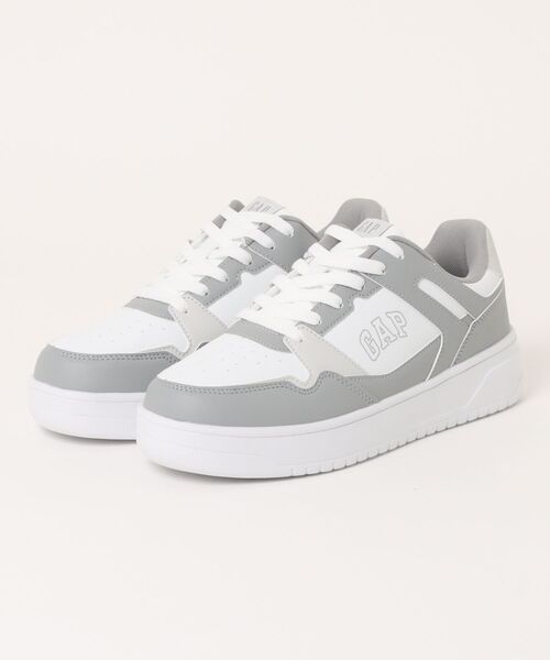 GAP(ギャップ)の「【GAP】軽量厚底スニーカー(スニーカー・メンズ・ホワイト×グレー/ホワイト×ネイビー/ホワイト・26.0cm/27.0cm/28.0cm)」の2枚目の写真